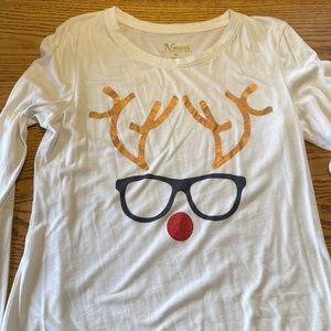 Natural Reflections Reindeer Long sleeve Shirt